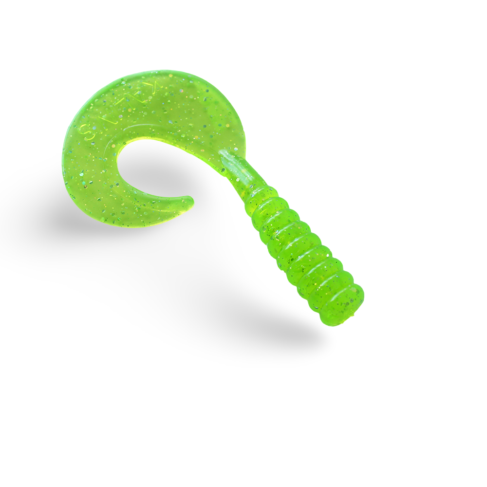 Kalin's Mogambo Grub 6" Chartreuse