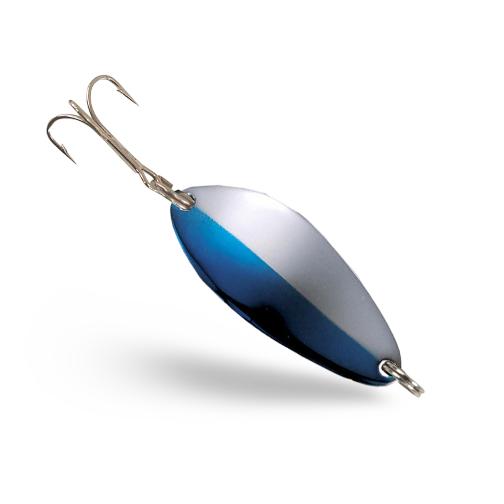 Little Cleo Spoon - Nickel & Neon Blue