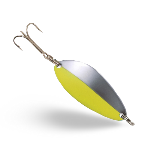 Little Cleo Spoon - Nickel & Chartreuse