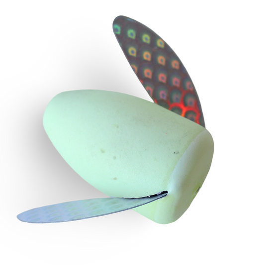 Yakima Bait Spin-N-Glo Jumbo - Luminous with Mylar Wing