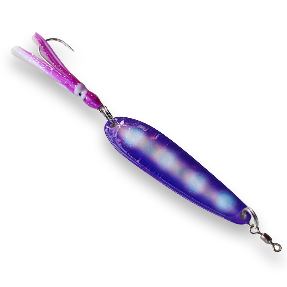 McOmies' Champion Glow Spoon with Hoochie - Purple Haze