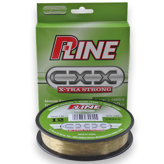 P-Line CXX X-Tra Strong 300 Yard Moss Green - 10 to 30 Pound Test