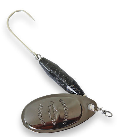 Steelhead Slammer Spinner - Galaxy Black