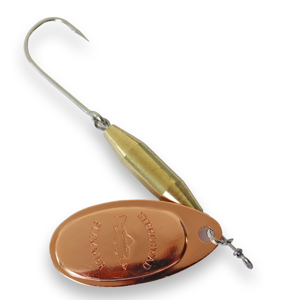 Steelhead Slammer Spinner - Brass Copper