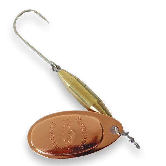 Steelhead Slammer Spinner - Brass Copper