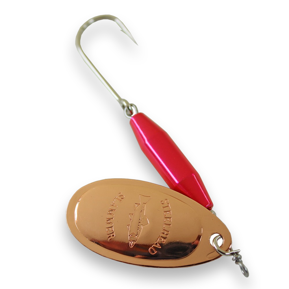 Steelhead Slammer Spinner -  Candy Pink Copper