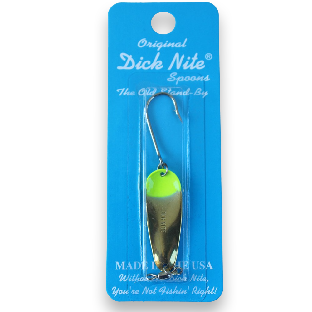 Dick Nite Spoon - Brass Chartreuse Head