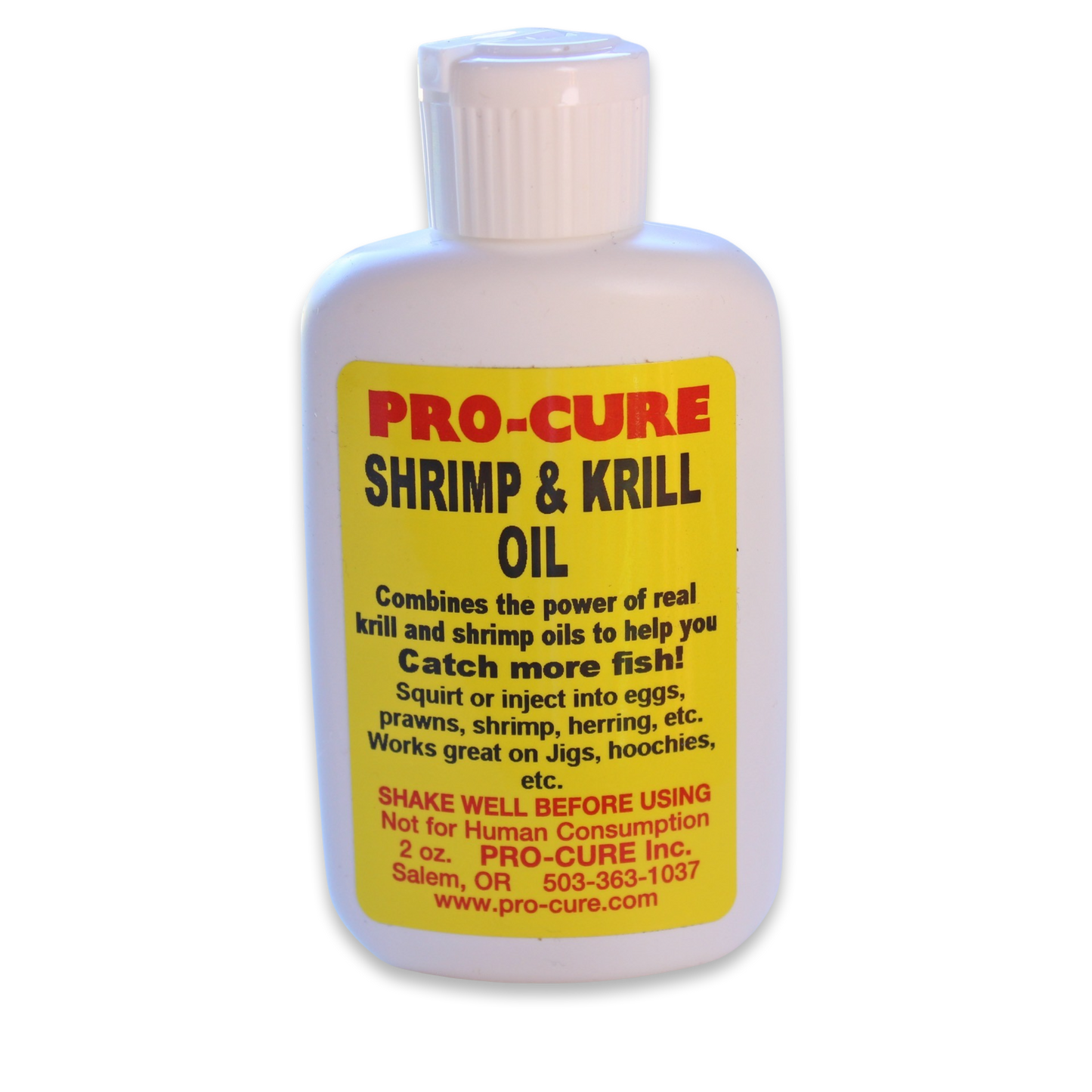 Pro-Cure Bait Oil 2 oz - Shrimp Krill