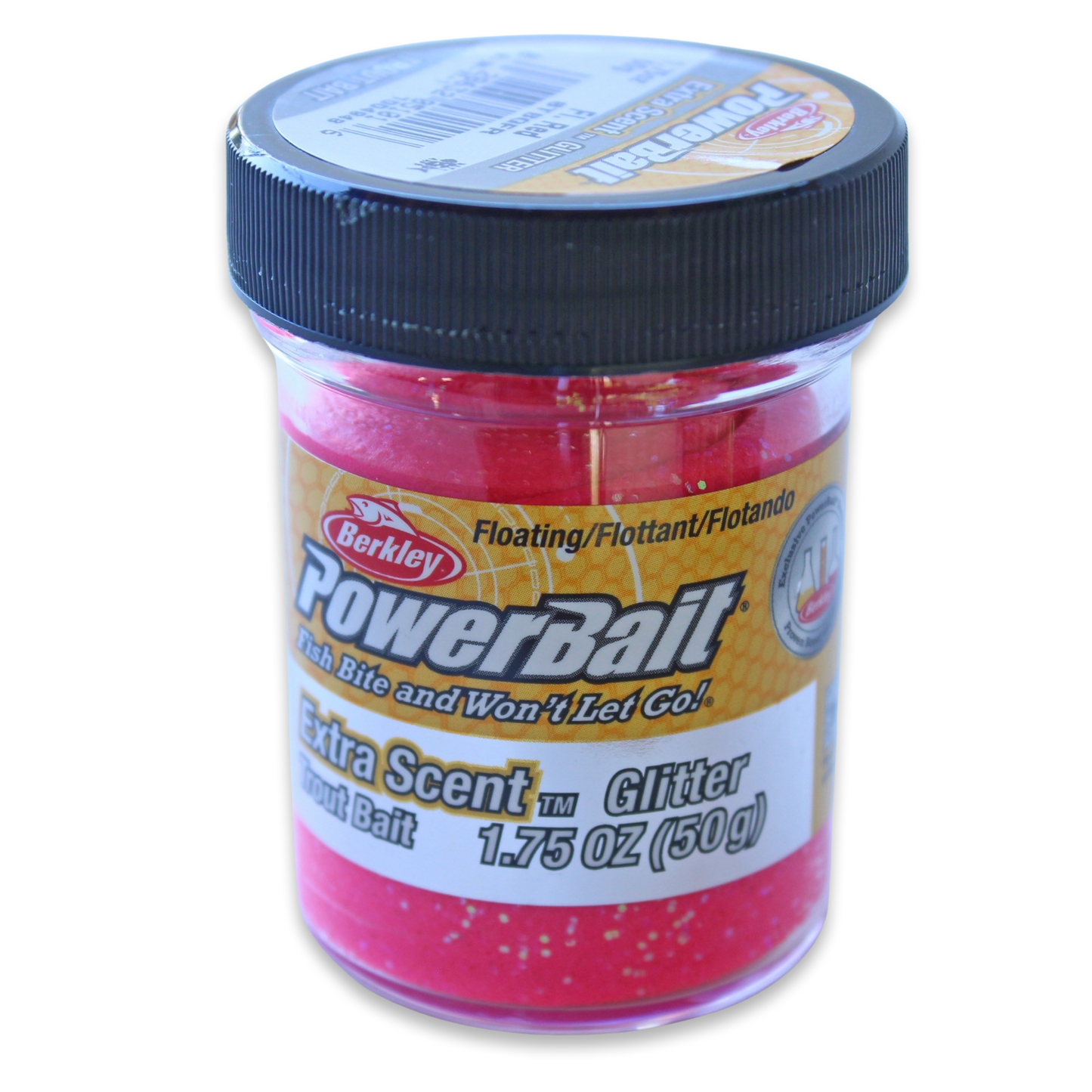 Powerbait Extra Scent Glitter - Fluorescent Red