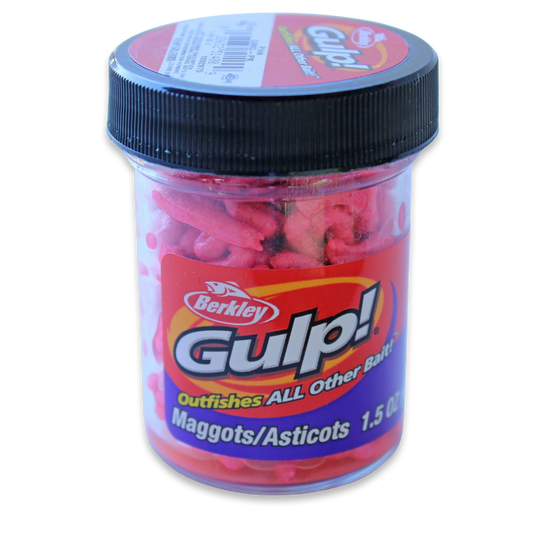 Berkley Gulp Maggot 1" - Pink