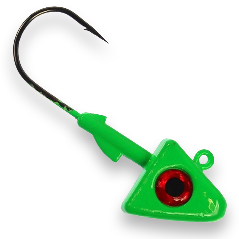 Fishing Swimbait Jig Head Green