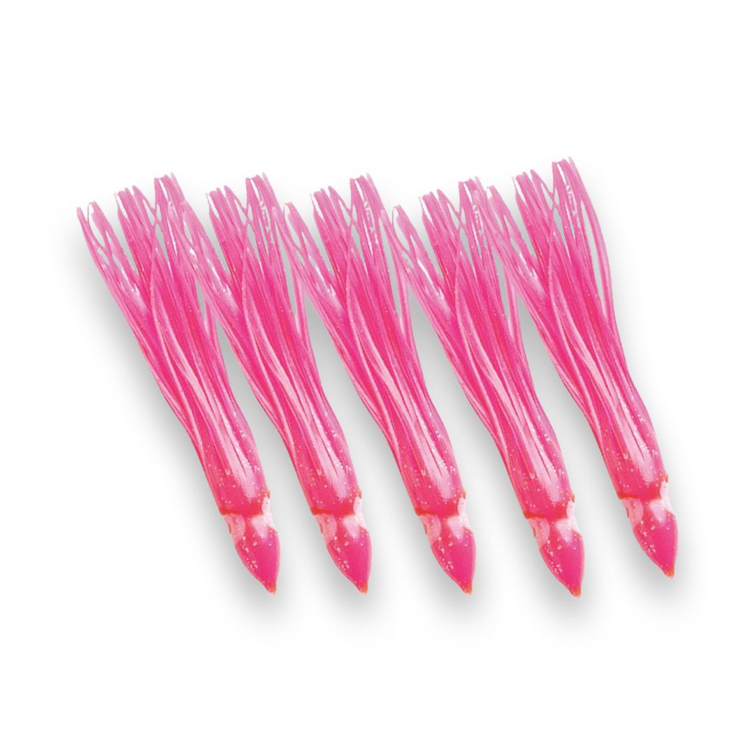 P-Line Sunrise Squid 4.5" 5-pack Bubblegum Pink