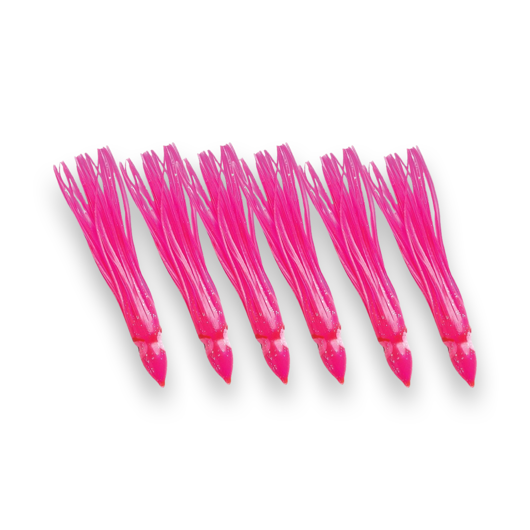 P-Line Sunrise Squid 3.5" 6-pack Pink