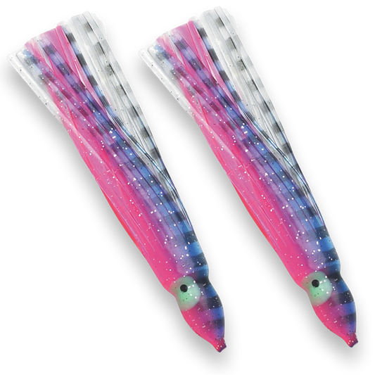 P-Line Sunrise Squid 7.5" Purple Pink (2 Pack)