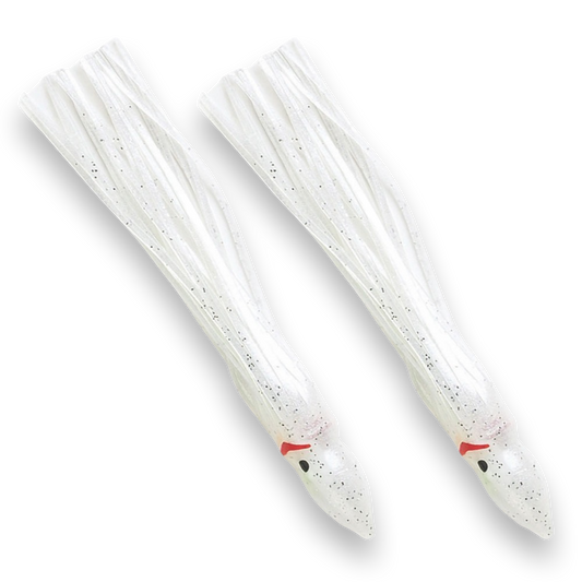 P-Line Sunrise Squid 7.5" White (2 Pack)