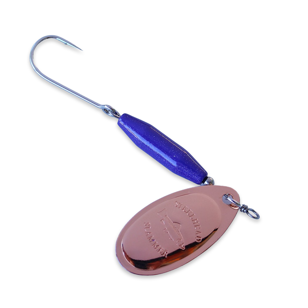 Steelhead Slammer Spinner - Purple Haze Copper