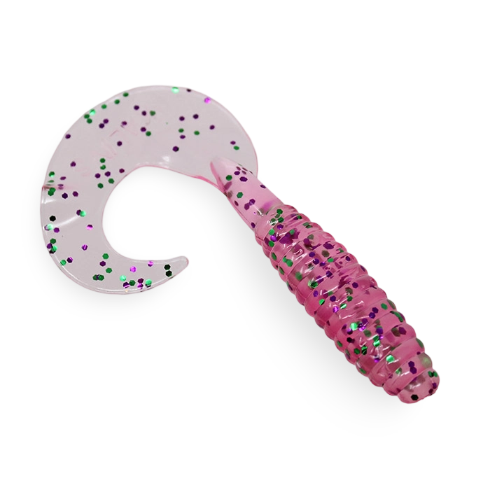 Kalins Lunker Grubs Cotton Candy