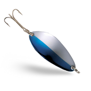 Little Cleo Spoon Nickel Neon Blue