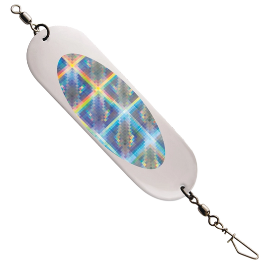 Luhr Jensen Herring Dodger Chrome Silver Disco Tape