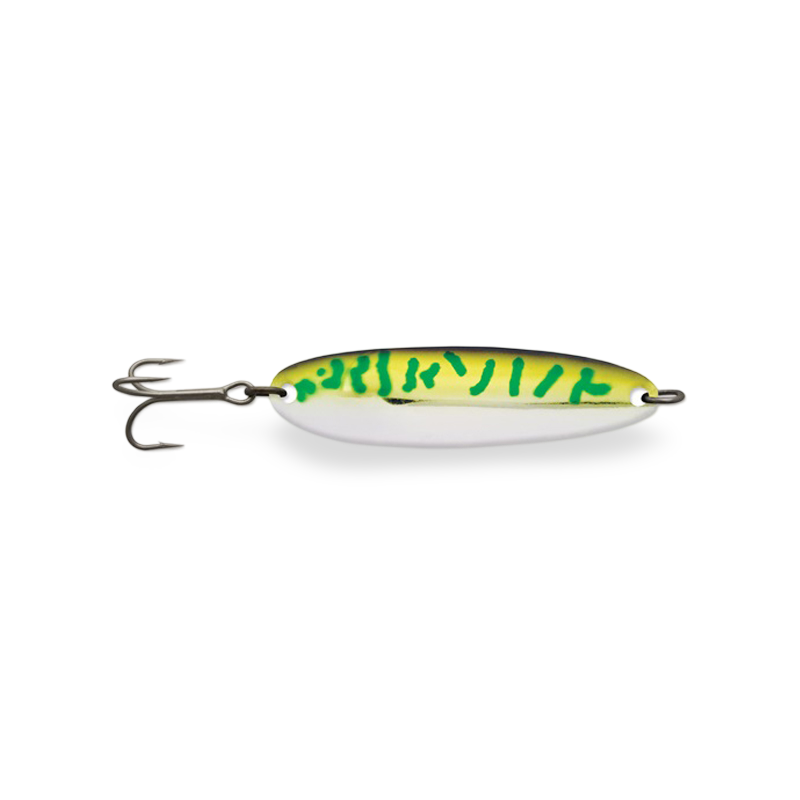 Luhr Jensen Krocodile Spoon Chrome Green Mackerel 0467