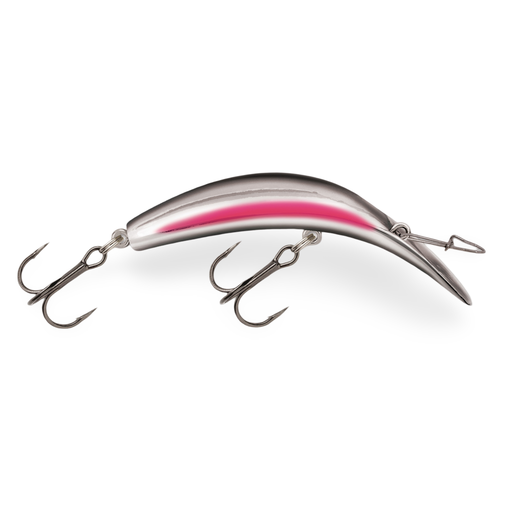 Luhr Jensen Kwikfish Black Chrome Red Streak 1642