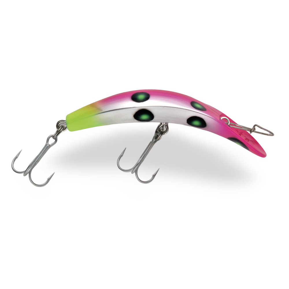 Luhr Jensen Kwikfish Fl Pink Chartreuse UV 1602