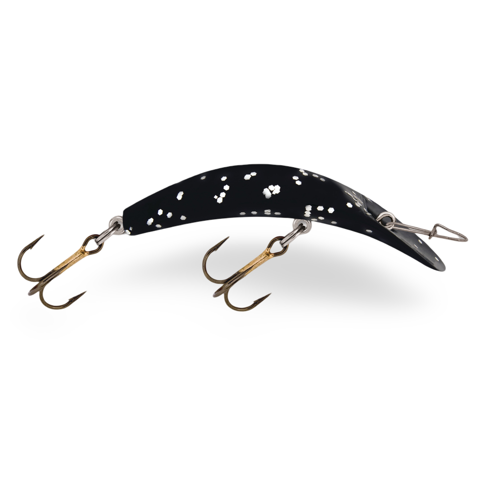 Luhr Jensen Kwikfish Michael Jackson Black Holo Glitter 916