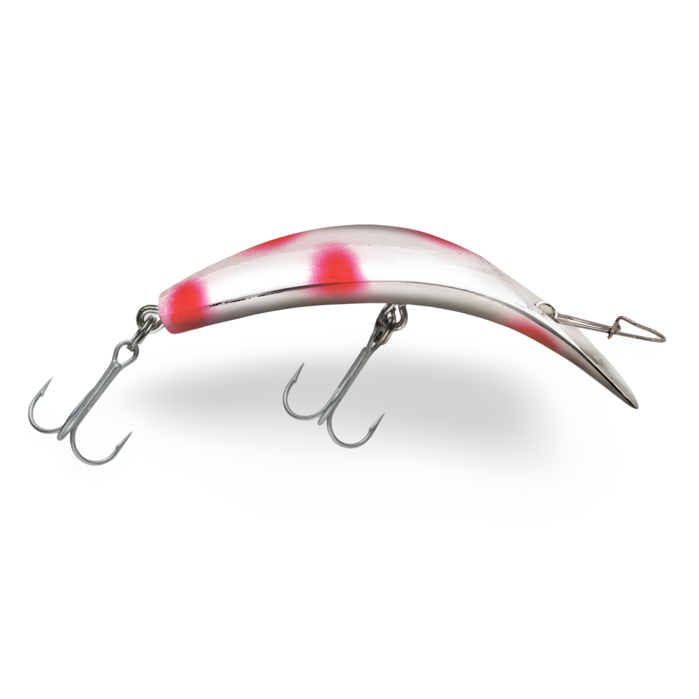 Luhr Jensen Kwikfish Silver Fl Red Dot 050