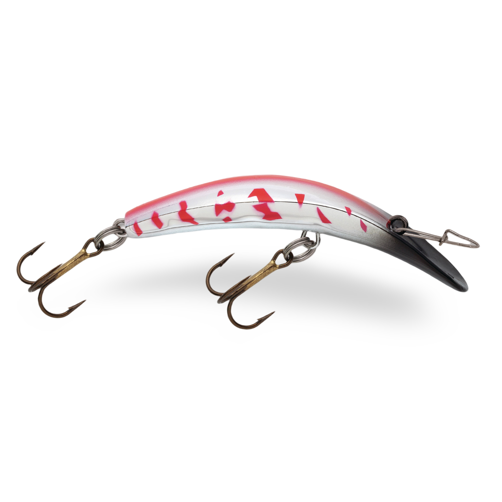 Luhr Jensen Kwikfish Silver Red Mamba 1555