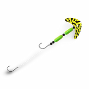 Macks Cha Cha Crawler Harness  Chart Black Tiger Chart Green Scale