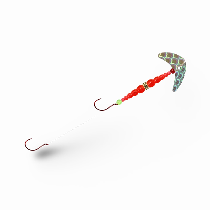 Macks Double Whammy Pro Silver Scale Flo Orange