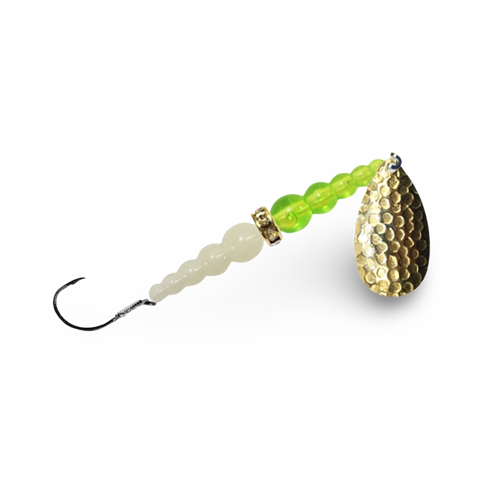 Macks Wedding Ring Hammered Brass Flo Chart Glow