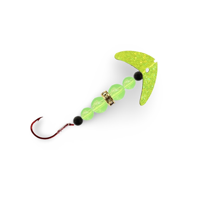 Macks Wedding Ring Mini Pro Chartreuse Sparkle Flo Chart