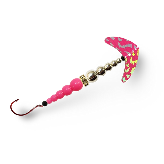 Macks Wedding Ring Pro Pink Silver Tiger Chrome Pink