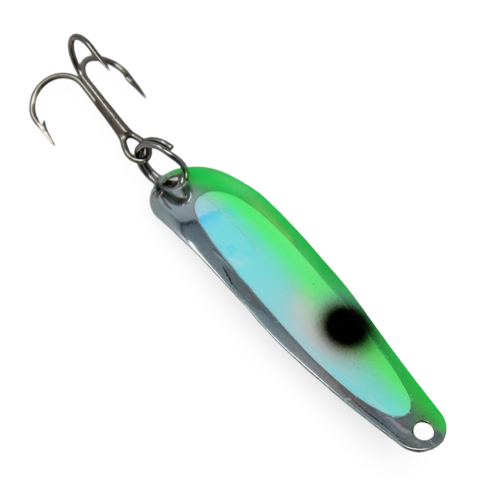 Michigan Stinger Scorpion Spoon UV Green Tux