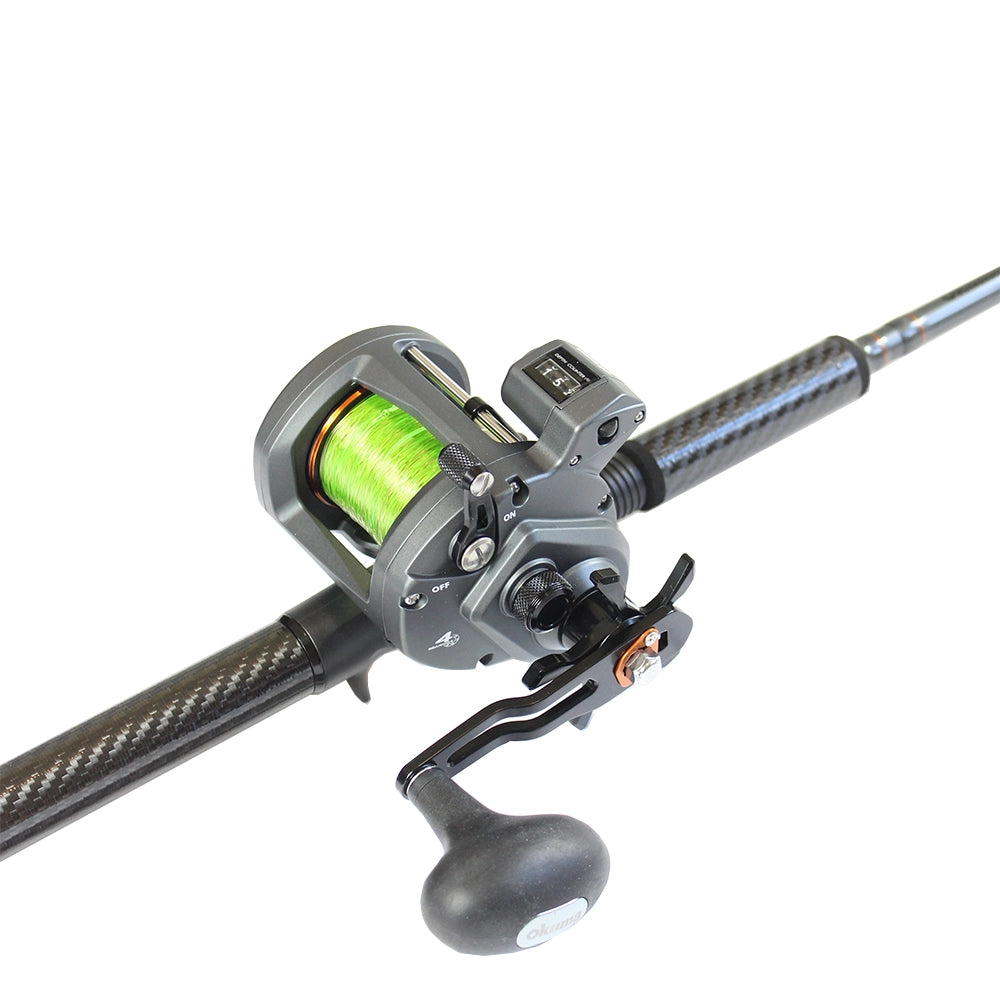Okuma SST Salmon Trolling Downrigger Setup