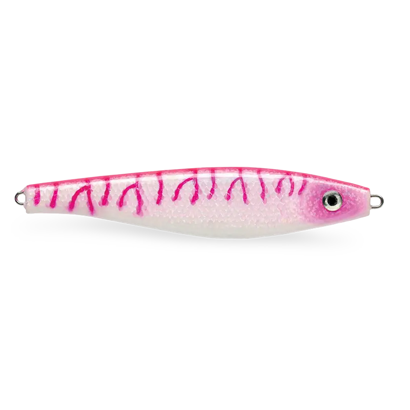 P-Line Halibut Drop Jig Glow Pink Tiger