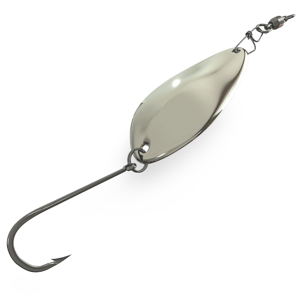 P-Line Pro Steel Spoon Silver