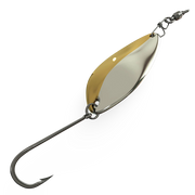 P-Line Pro Steel Spoon Silver Gold