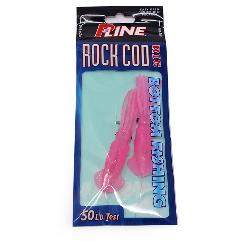 P-Line Rock Cod Bottom Fishing Rig Pink