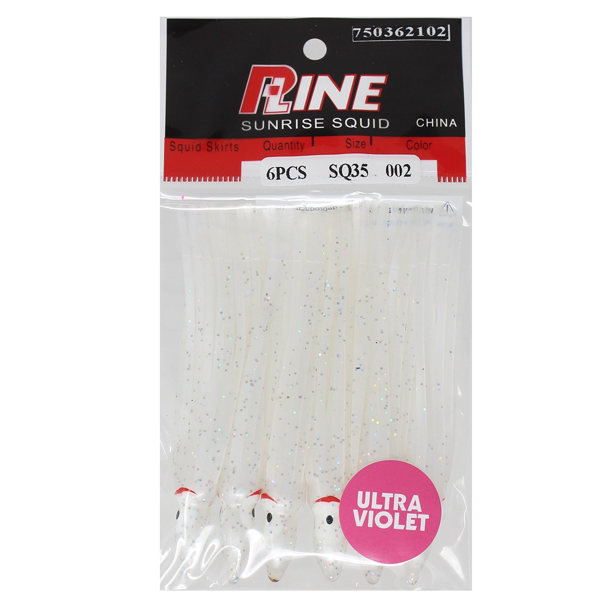 P-Line Sunrise Squid 3-1/2 Inch SQ35-002