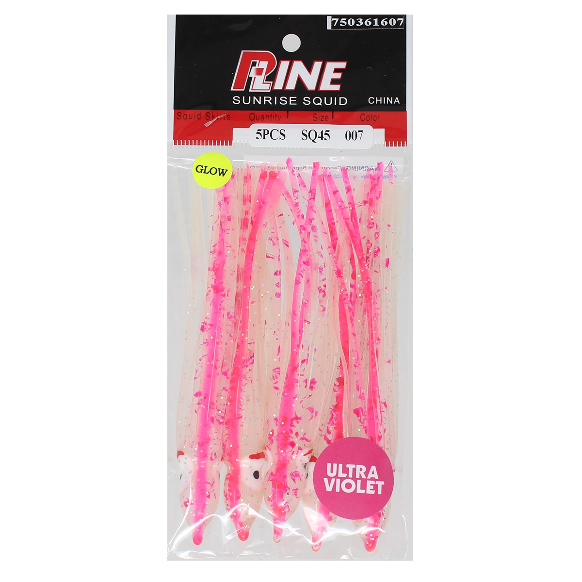 P-Line Sunrise Squid 4-1/2 Inch SQ45-007
