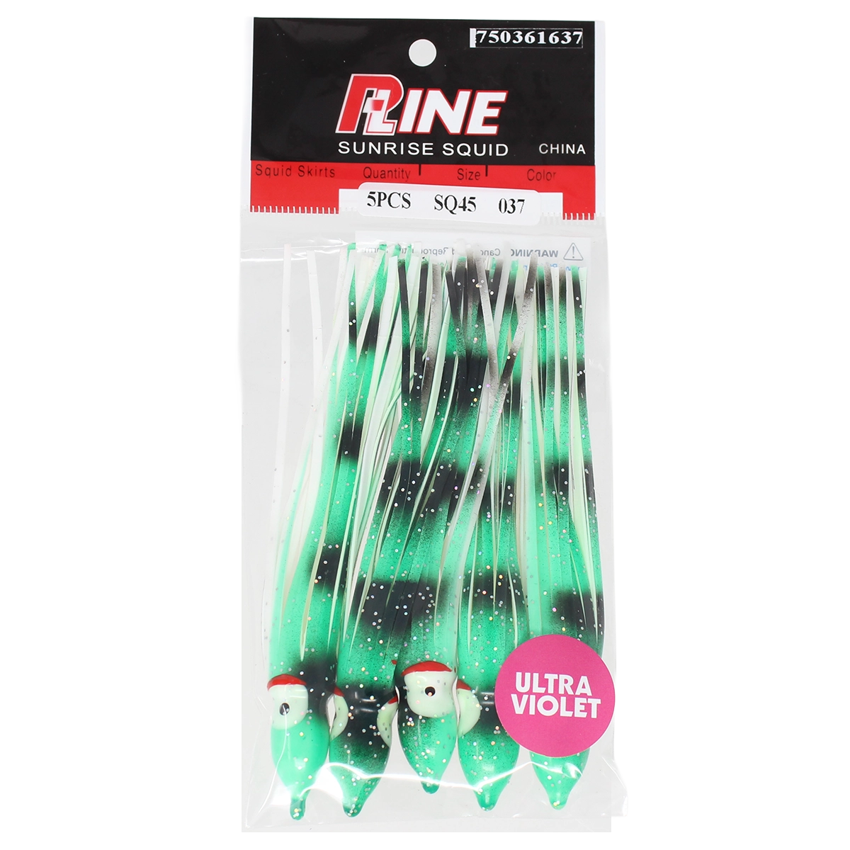P-Line Sunrise Squid 4-1/2 Inch SQ45-037