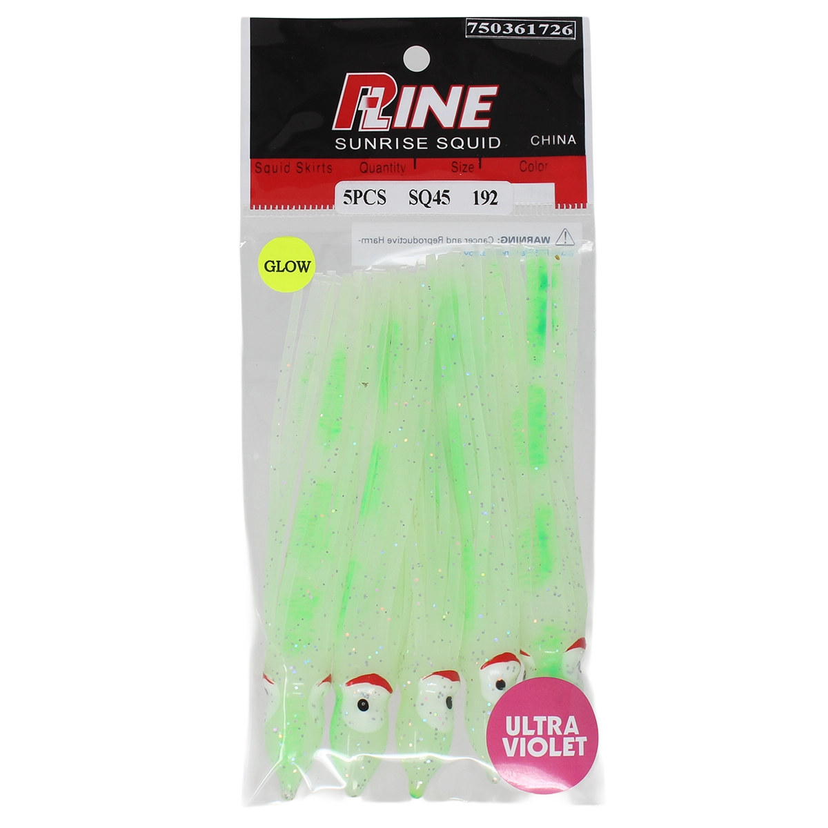 P-Line Sunrise Squid 4-1/2 Inch SQ45-192
