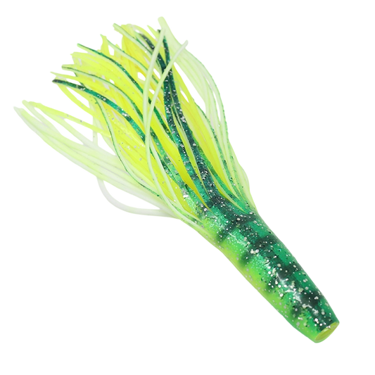 PLine Double Squid Skirt Green White Dolphin