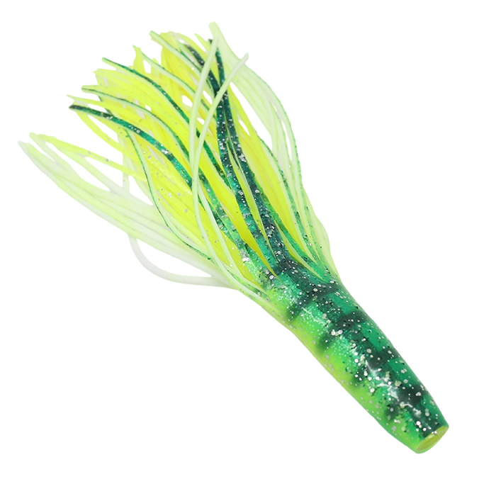 PLine Double Squid Skirt Green White Dolphin