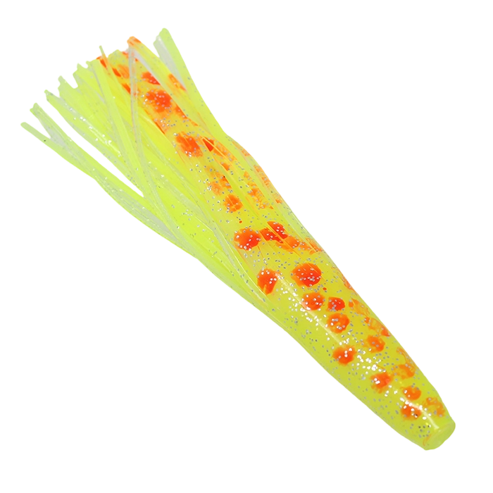 PLine Double Squid Skirt Yellow Orange Spatterback Glow