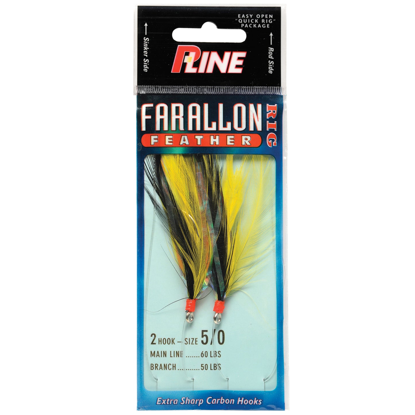 PLine Farallon Feathers Yellow Black