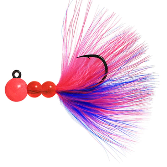 Beau Mac SMJ Pro Series Jig 1/8 to 1/4 Ounce - Cerise & Cerise, Blue