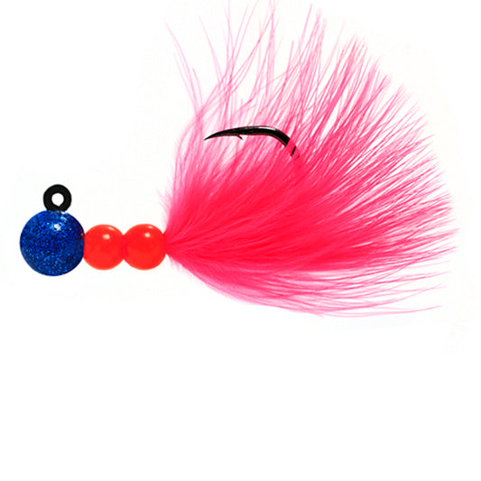 Beau Mac SMJ Pro Series Jig 1/8 to 1/4 Ounce - Blue Sparkle & Cerise